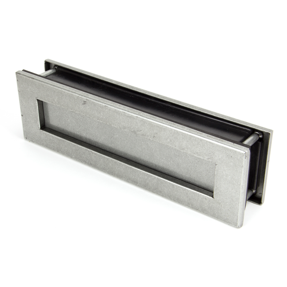 From the Anvil Traditional Letterbox - Pewter